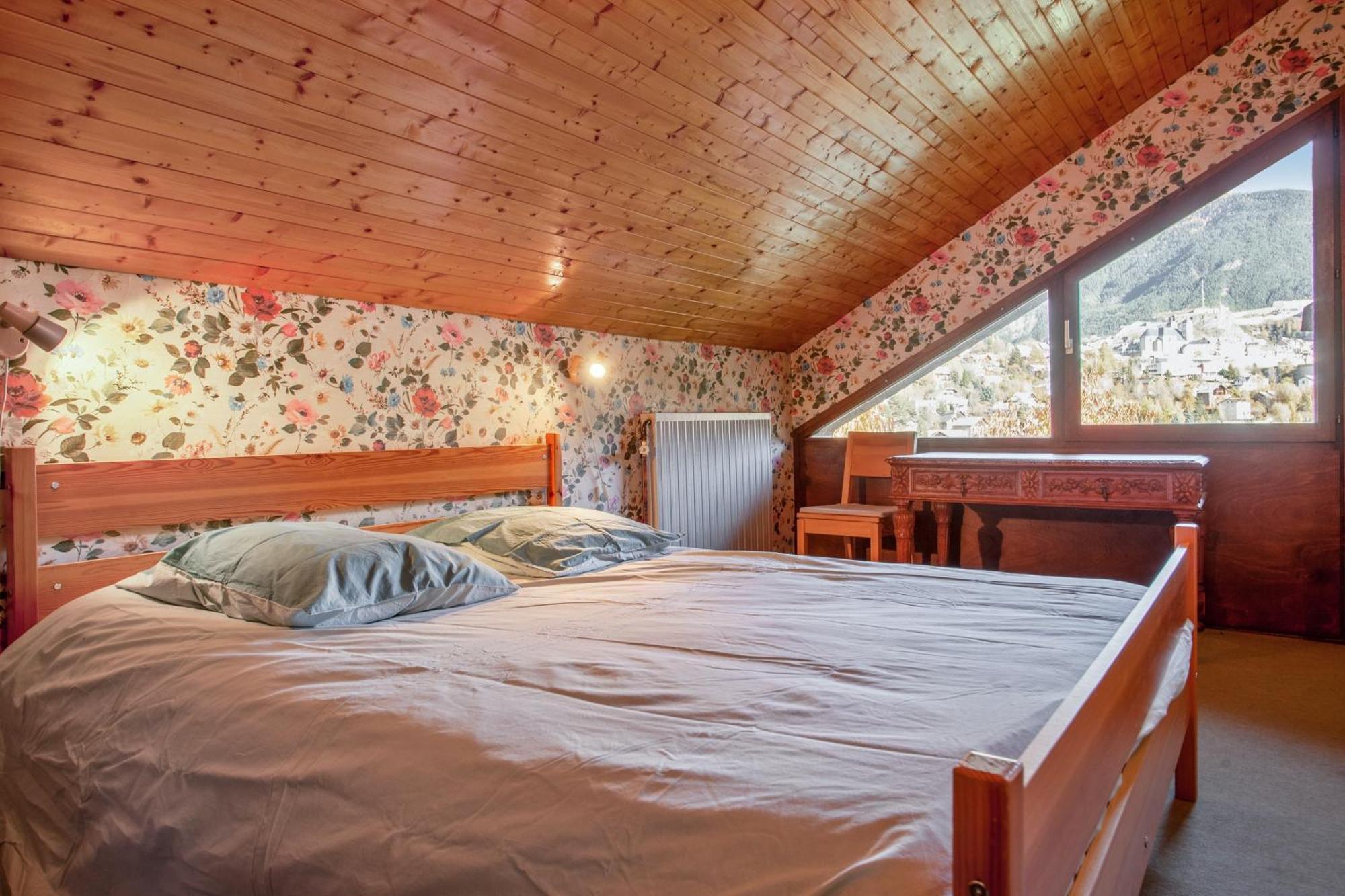 Chalet Confortable A Briancon Avec Vue Sur Montagne Экстерьер фото